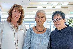 (v. l. n. r.) Annett Reichardt, Gudrun Haun   Ursula Neumann