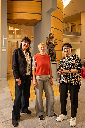 (v. l. n. r.) Annett Reichardt, Eva-Maria Kitsche und Ursula Neumann